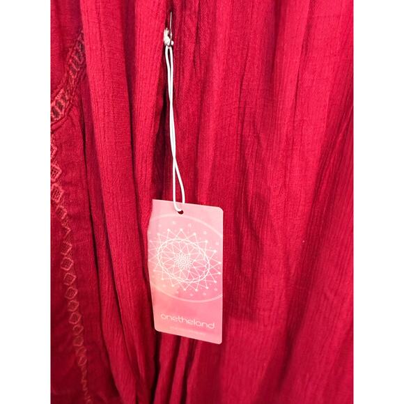 onetheland Long Sleeve Shift Dress, Size Large - NEW - Picture 4 of 7